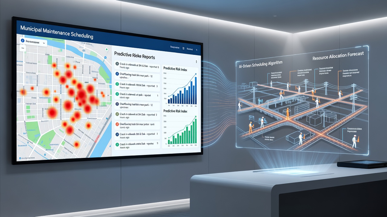 How Aggregated Resident Reports Fuel Predictive Models for Municipal Maintenance Scheduling